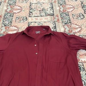 Maroon Dress Shirt